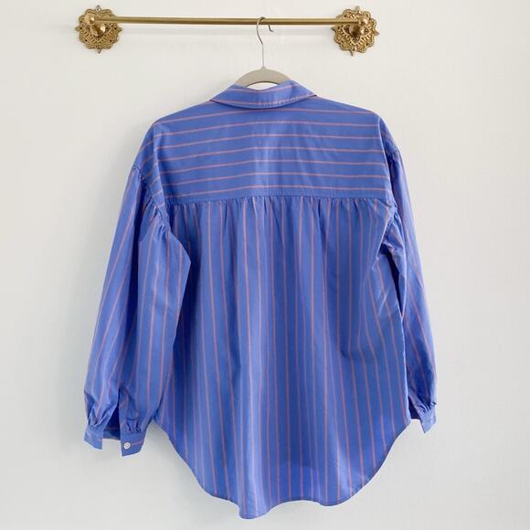 Rails Janae Lima Stripe Cotton Button Down Shirt - Picture 7 of 7